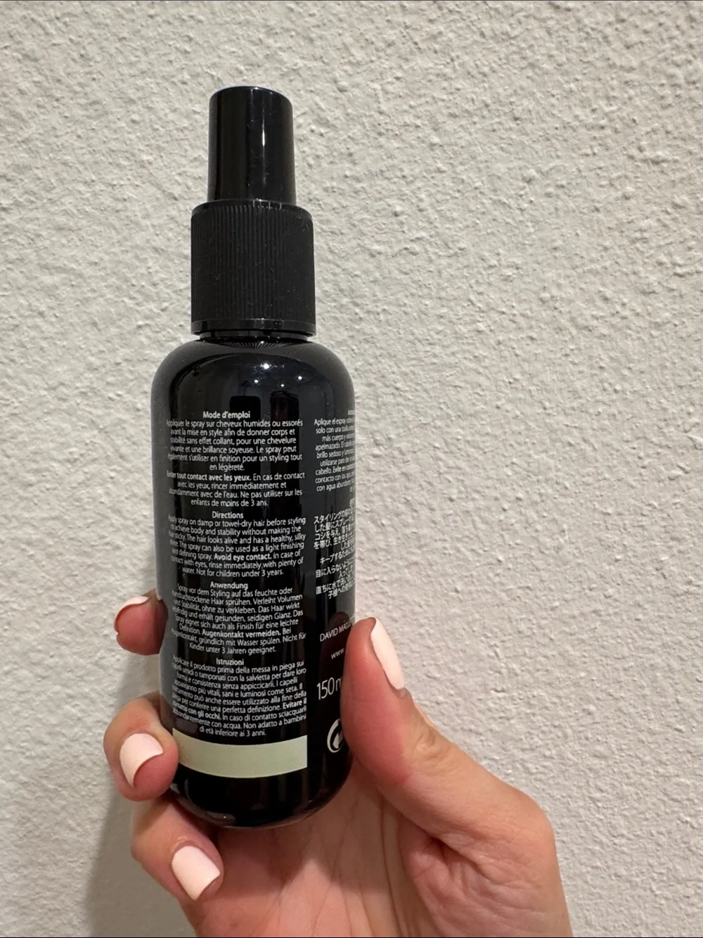 David Mallett Spray No.2 Le Volume